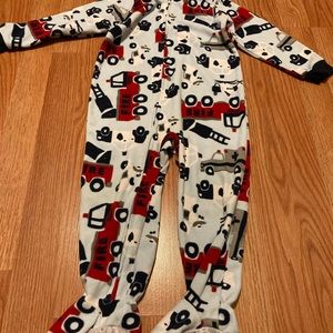 Overall kids pajamas